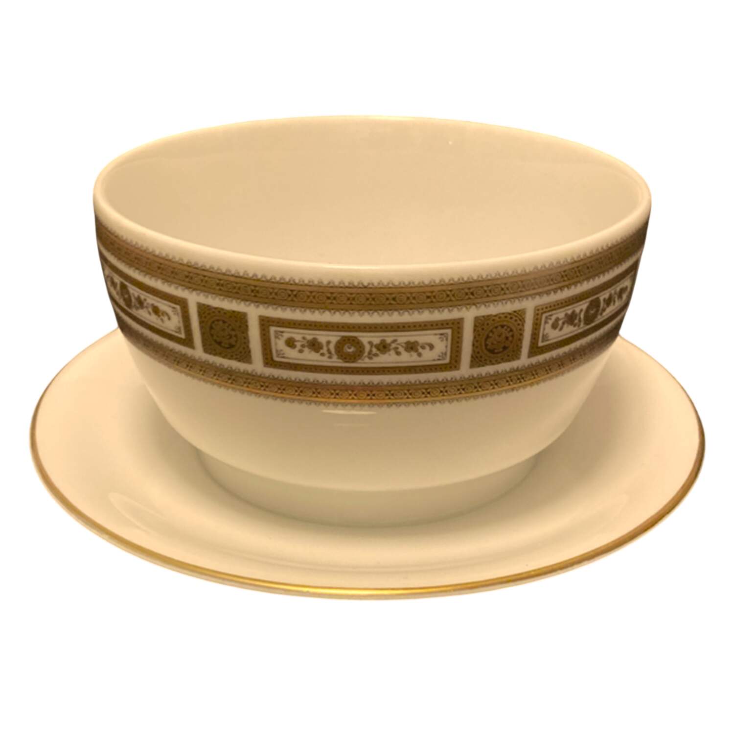 78 Gravy Boat with Attached Underplate by Johann Seltmann-1
