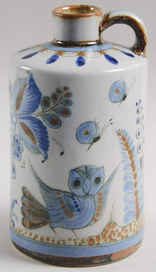 El Palomar Blue Carafe No Lid by Ken Edwards Pottery-1