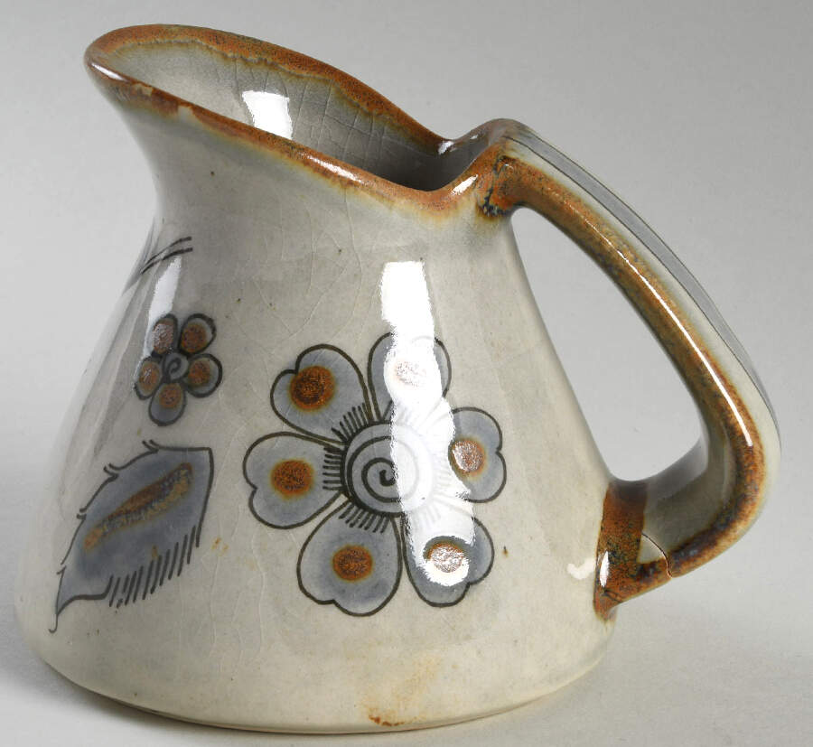 El Palomar Blue 16 Oz Pitcher by Ken Edwards Pottery-1