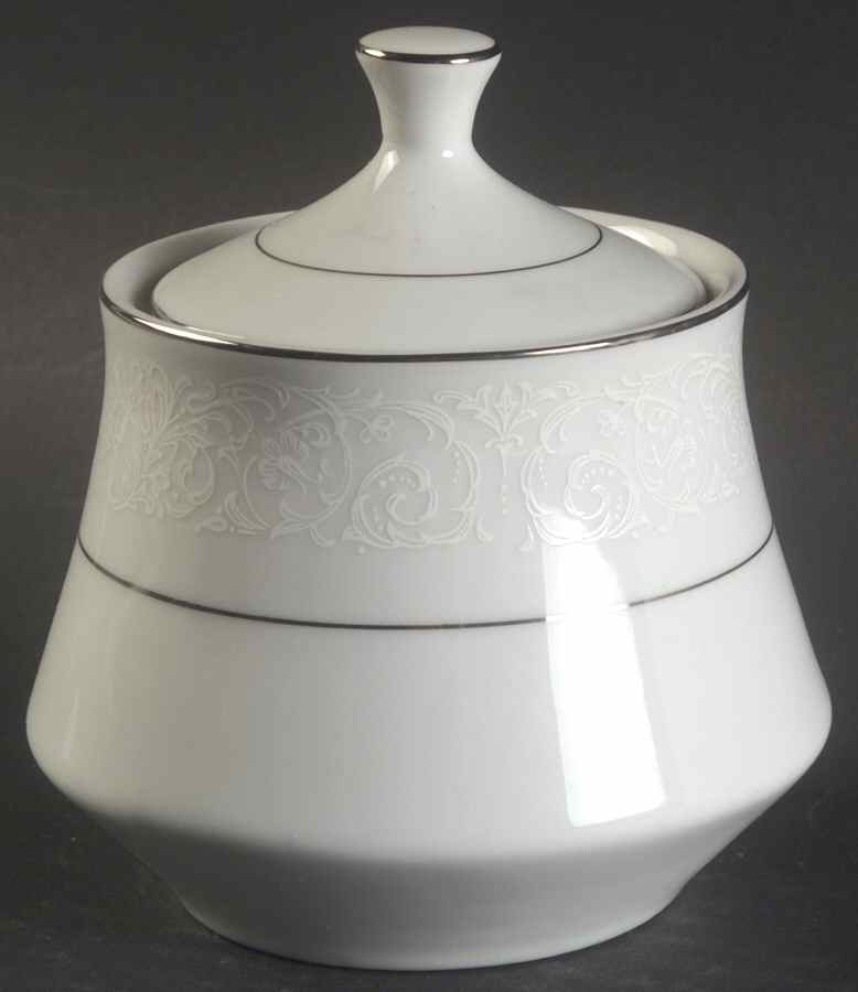 Satin Song  Sugar Bowl & Lid by Kristina Collection-1