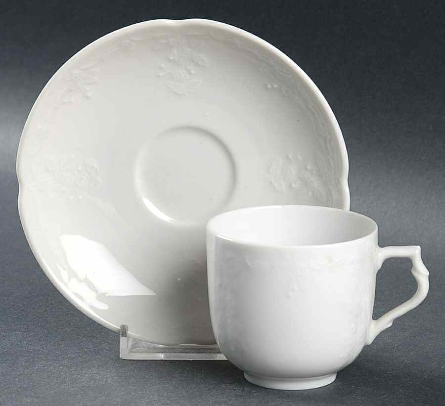 Dubarry Footed Demitasse Cup & Saucer Set by Kaiser-1