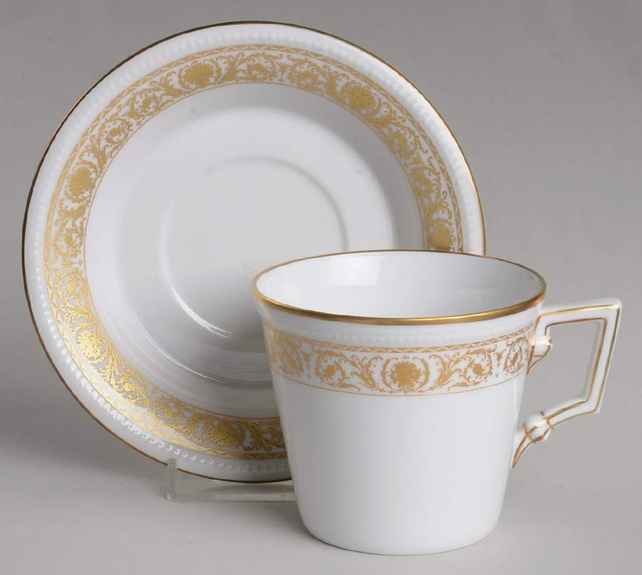 Elektra Flat Cup & Saucer Set by Kaiser-1