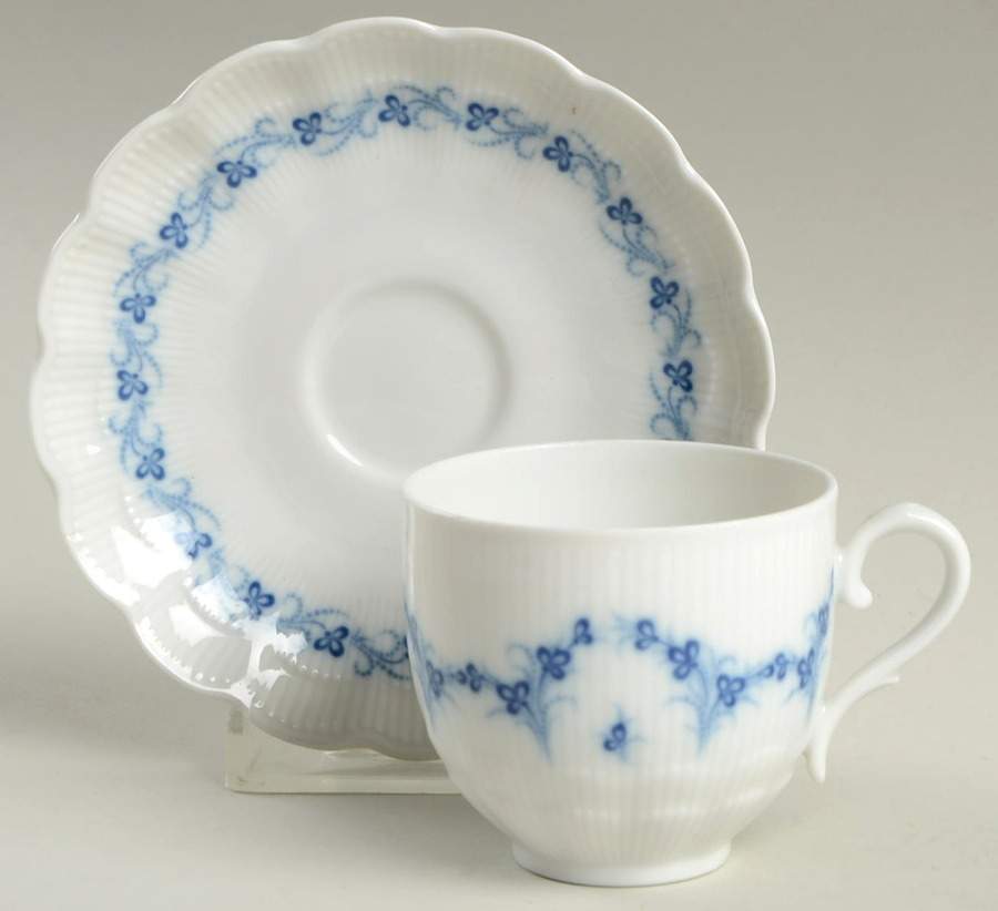 Festival Flat Demitasse Cup & Saucer Set by Kaiser-1