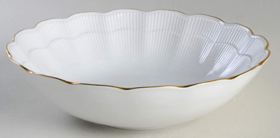 Gold Band 9" Round Vegetable Bowl by Kaiser-1