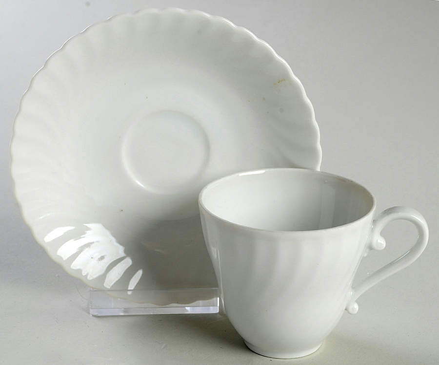 Nicole (Swirl) Flat Demitasse Cup & Saucer Set by Kaiser-1