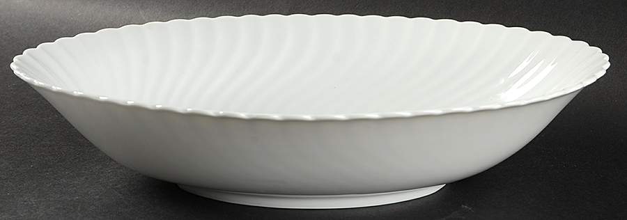 Nicole (Swirl) 11" Oval Vegetable Bowl by Kaiser-1