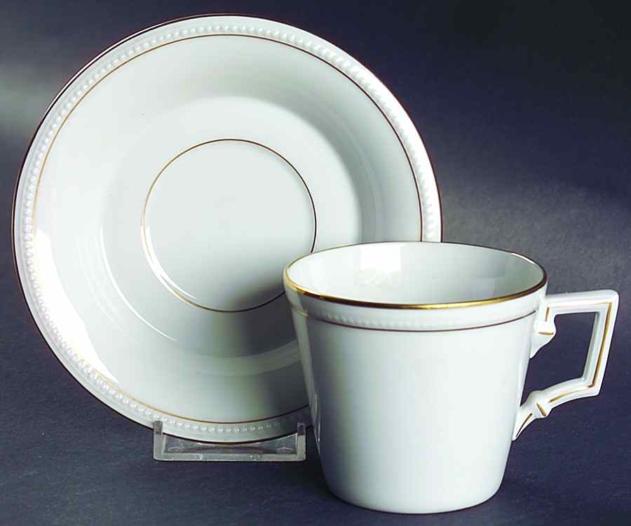 Leda Flat Cup & Saucer Set by Kaiser-1