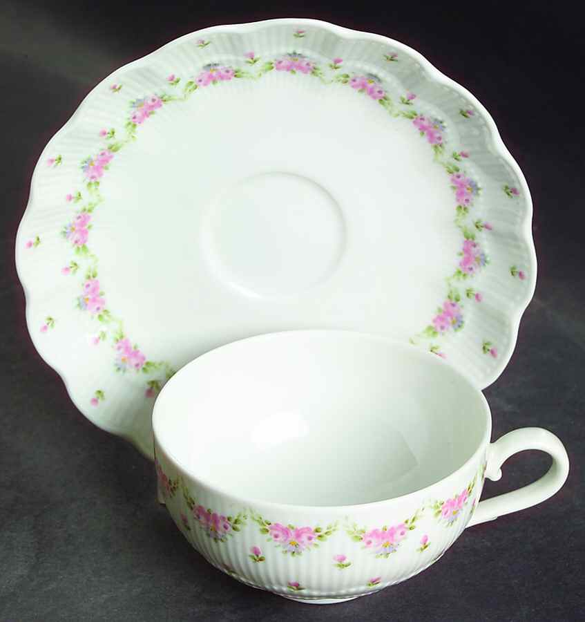 Marseille Flat Demitasse Cup & Saucer Set by Kaiser-1