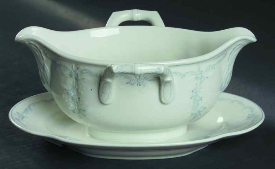 Midinette Gravy Boat with Attached Underplate by Kaiser-1