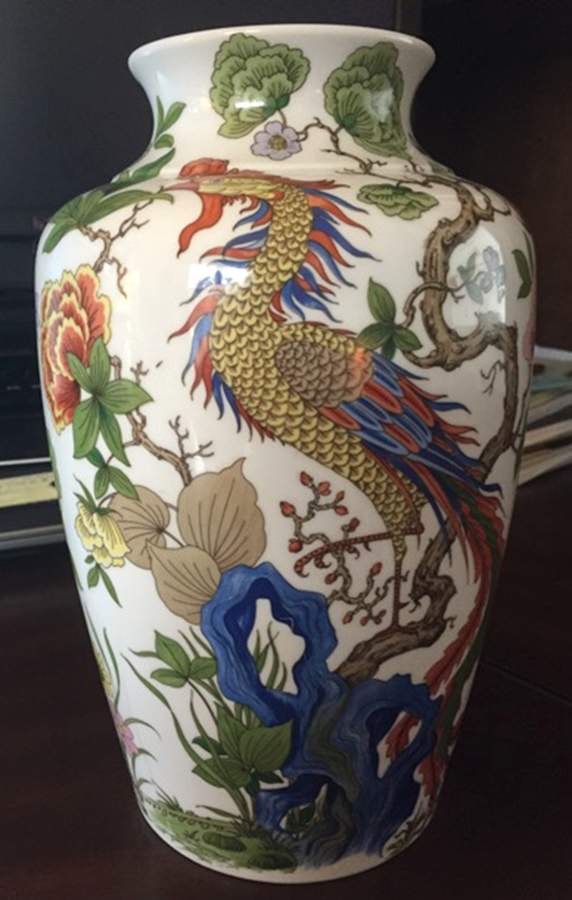 Nanking Covered Vase No Lid by Kaiser-1