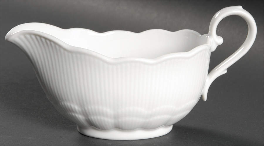 Romantica All White Gravy Boat by Kaiser-1