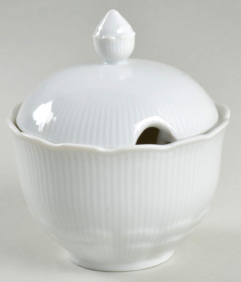 Romantica All White Jam/Jelly & Lid by Kaiser-1