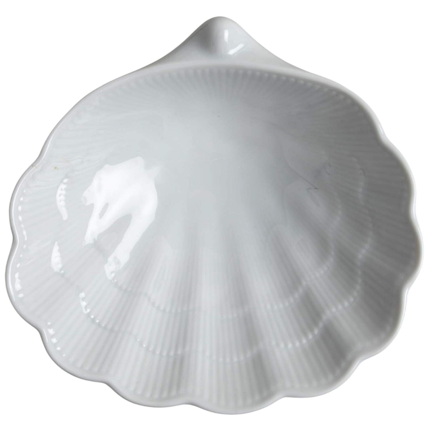 Romantica All White 5" Shell Shaped Dish by Kaiser-1