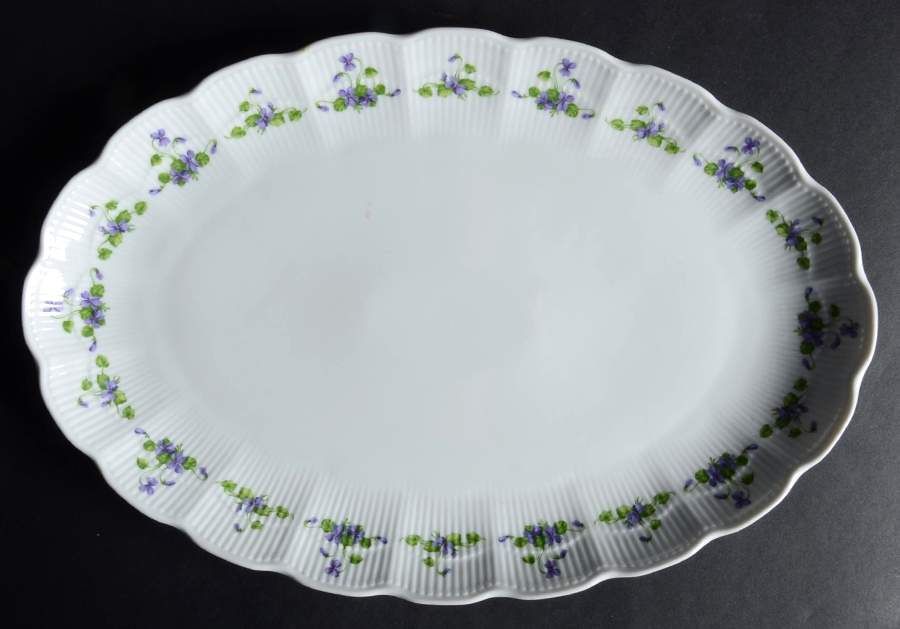 Viola 12" Oval Serving Platter by Kaiser-1