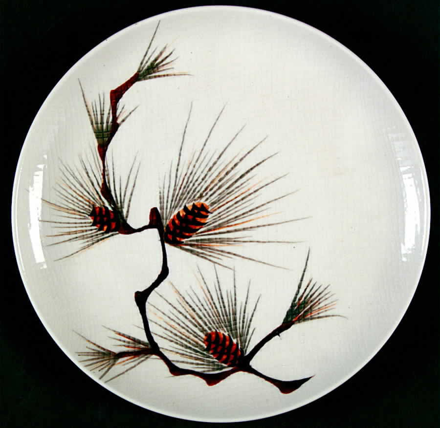 Canyon Pine Salad Plate by Kanedai-1