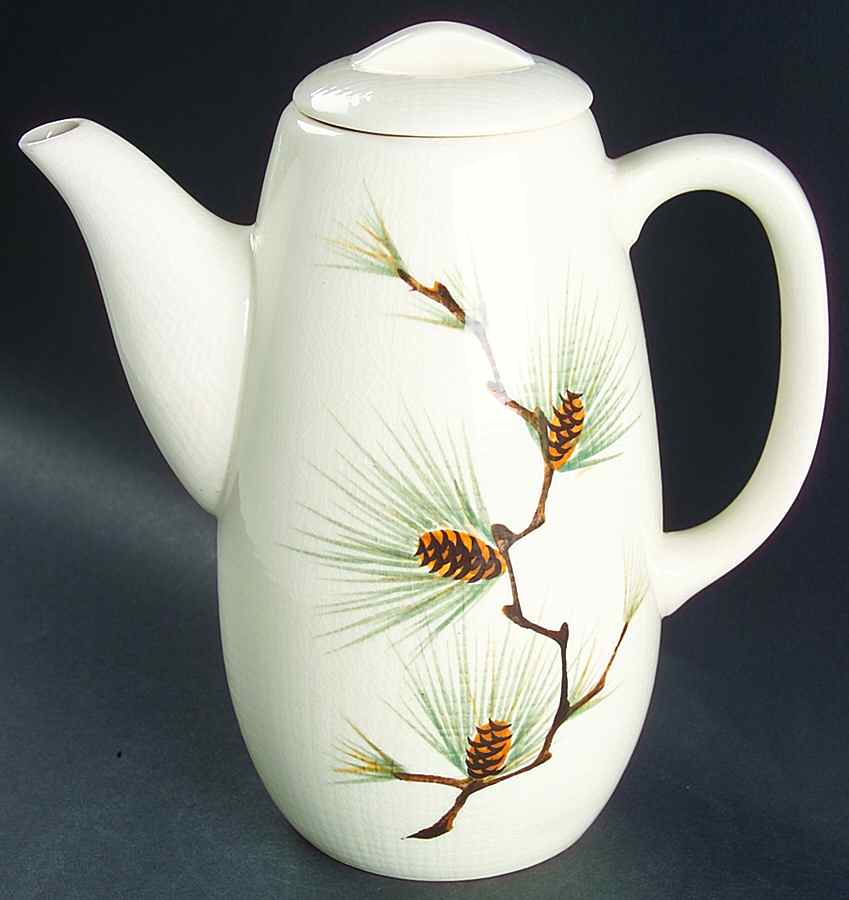 Canyon Pine Coffee Pot & Lid by Kanedai-1