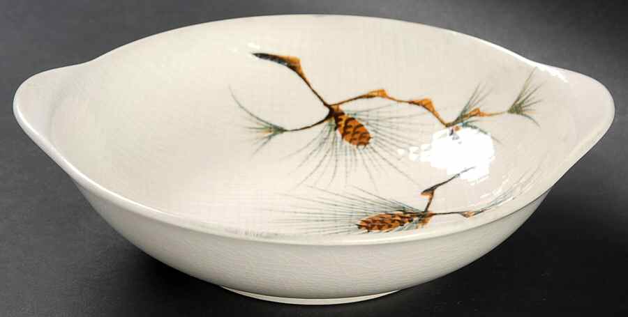 Canyon Pine Lugged Soup Bowl by Kanedai-1