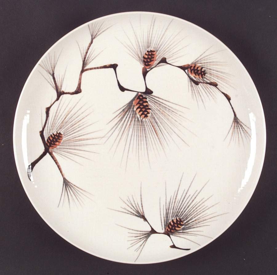 Canyon Pine Dinner Plate by Kanedai-1
