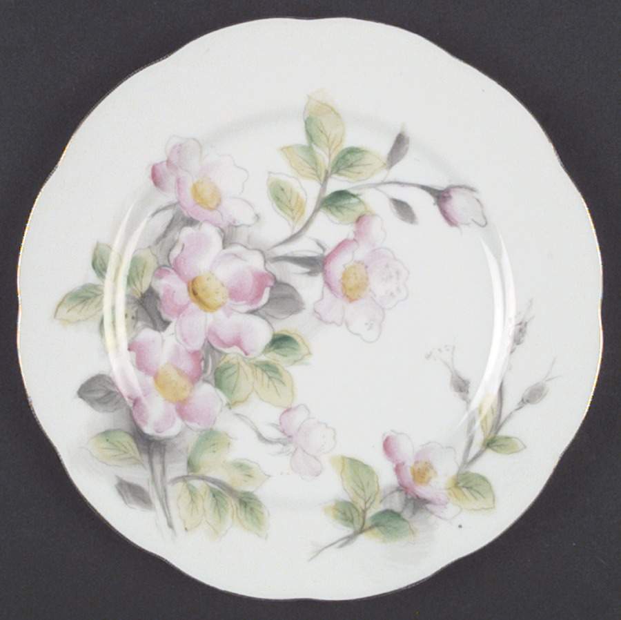 Birthday Floral Series Salad Plate by Kasuga-1