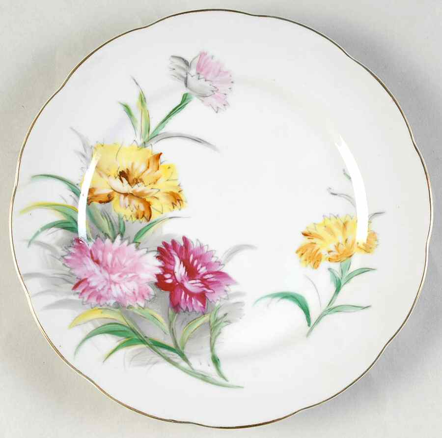 Birthday Floral Series Salad Plate by Kasuga-1