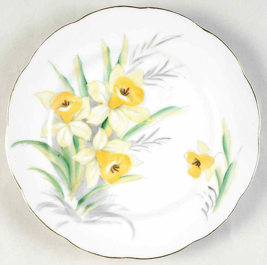 Birthday Floral Series Salad Plate by Kasuga-1