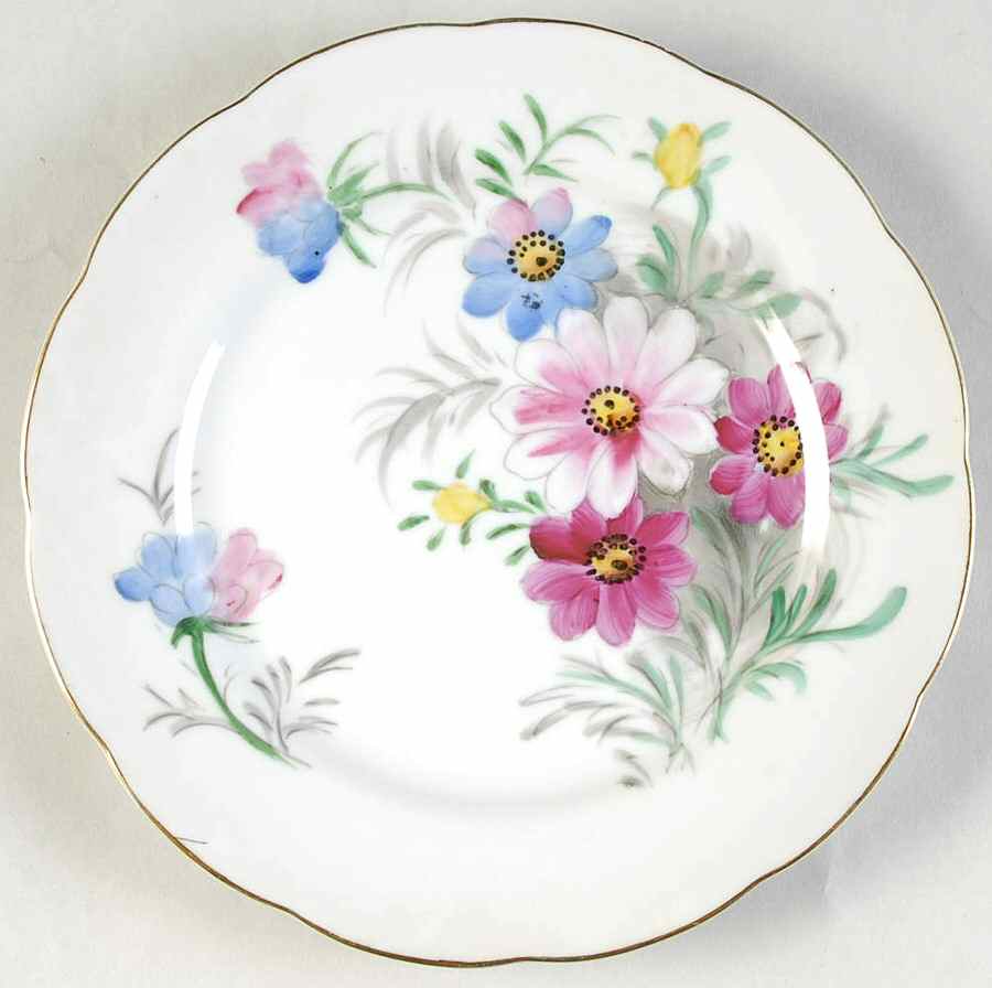 Birthday Floral Series Salad Plate by Kasuga-1