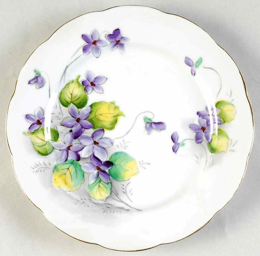 Birthday Floral Series Salad Plate by Kasuga-1