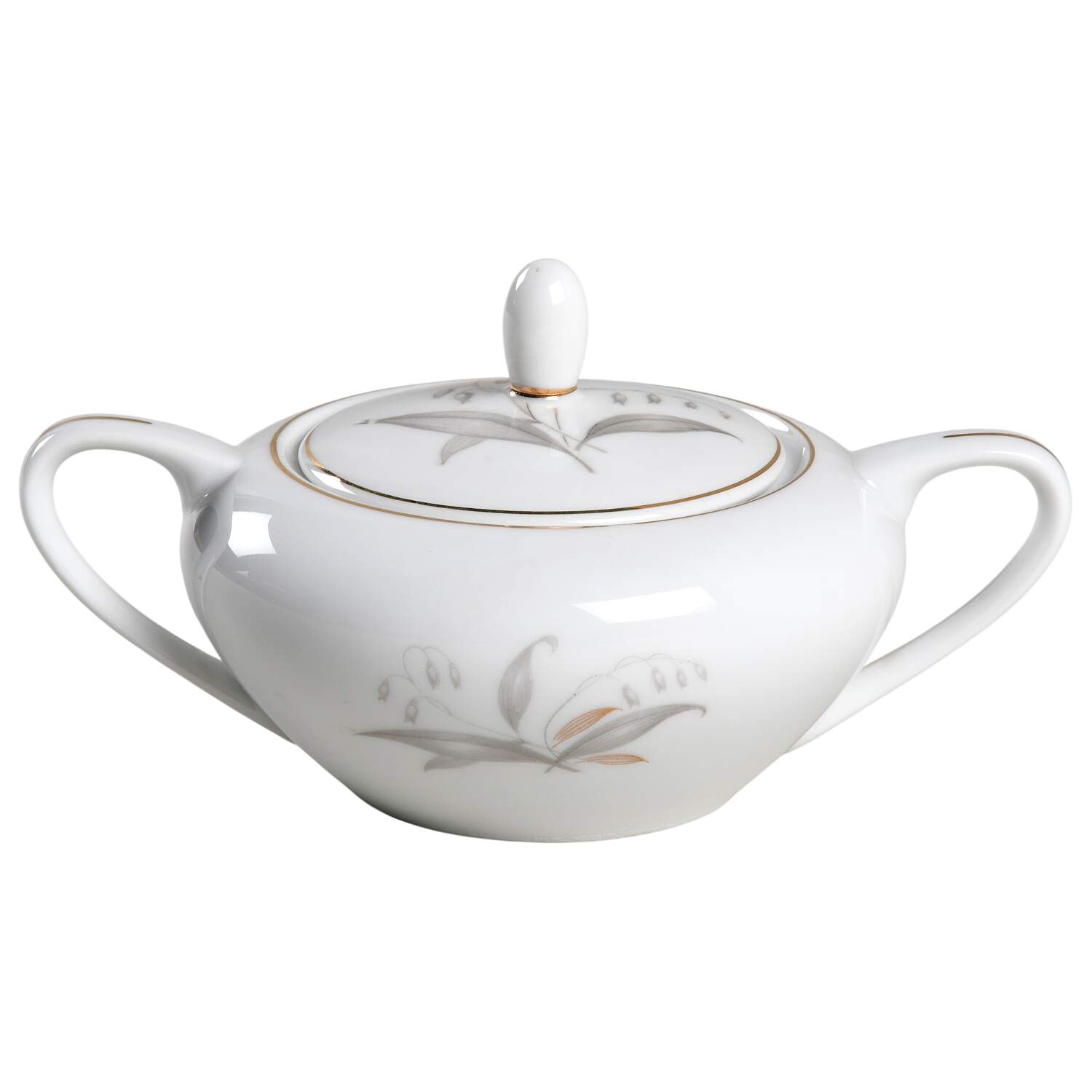 Golden Rhapsody Sugar Bowl & Lid by Kaysons Import Company-1