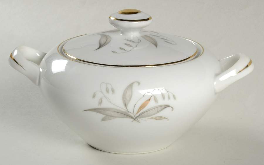 Golden Rhapsody Sugar Bowl & Lid by Kaysons Import Company-1