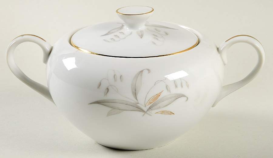 Golden Rhapsody Sugar Bowl & Lid by Kaysons Import Company-1