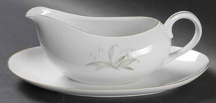 Golden Rhapsody Gravy Boat & Underplate by Kaysons Import Company-1