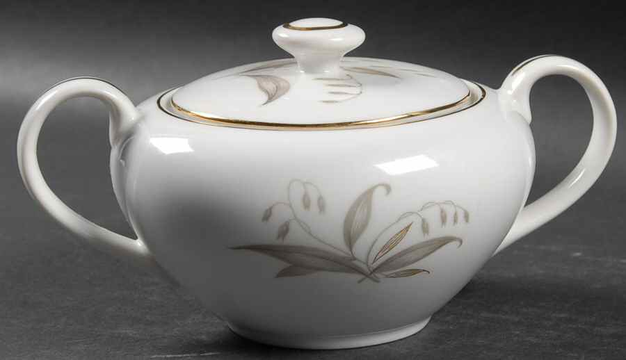 Golden Rhapsody Sugar Bowl & Lid by Kaysons Import Company-1