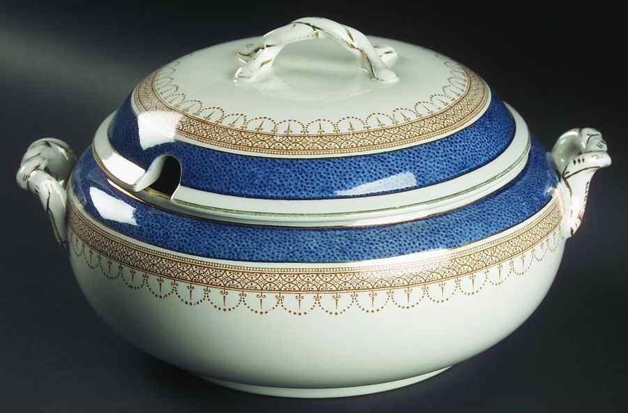 Claremont Tureen &  Lid by Keeling & Co-1