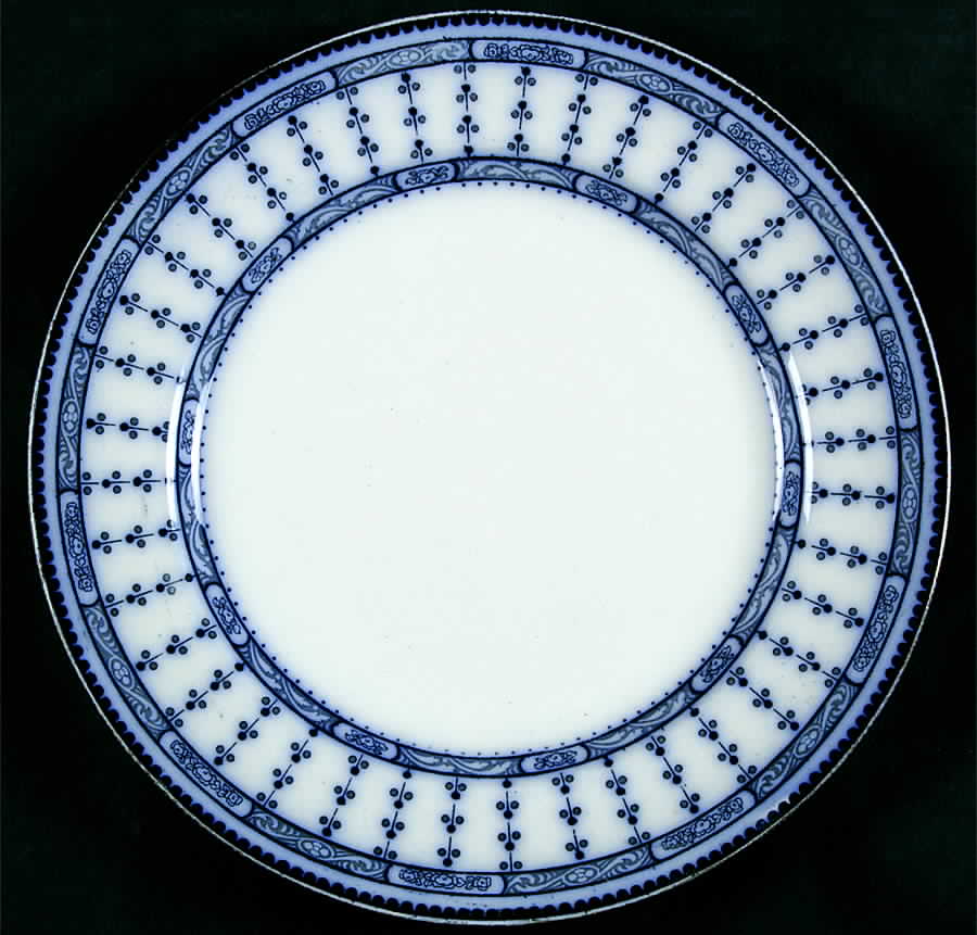 Pompadour Luncheon Plate by Keeling & Co-1