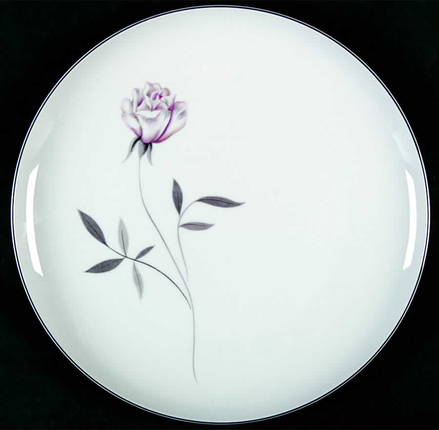 Altar Rose Dinner Plate by Ken Kraft-1
