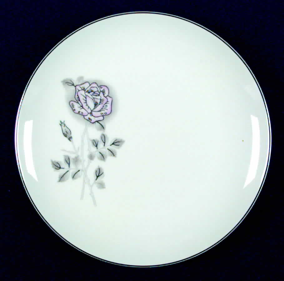 Chapel Rose Salad Plate by Ken Kraft-1