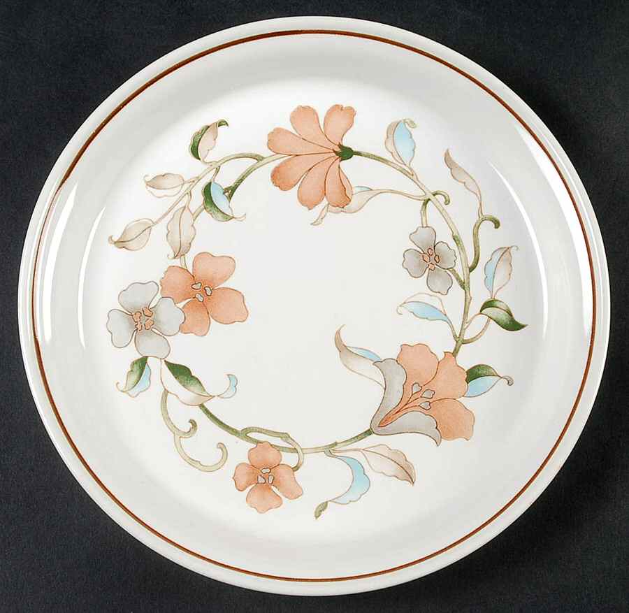 Autumn Swirl Salad Plate by Kenmark-1