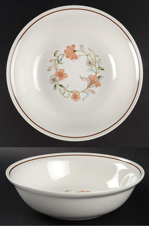Autumn Swirl 9" Round Vegetable Bowl by Kenmark-1