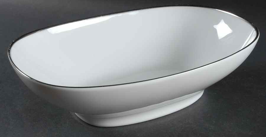 Patrician 9" Oval Vegetable Bowl by Kenmark-1