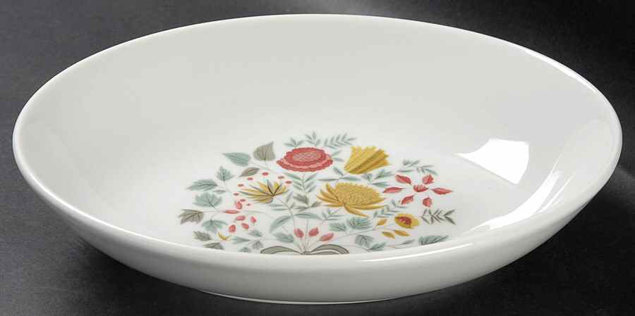 Strawflower 8" Oval Vegetable Bowl by Kenmark-1