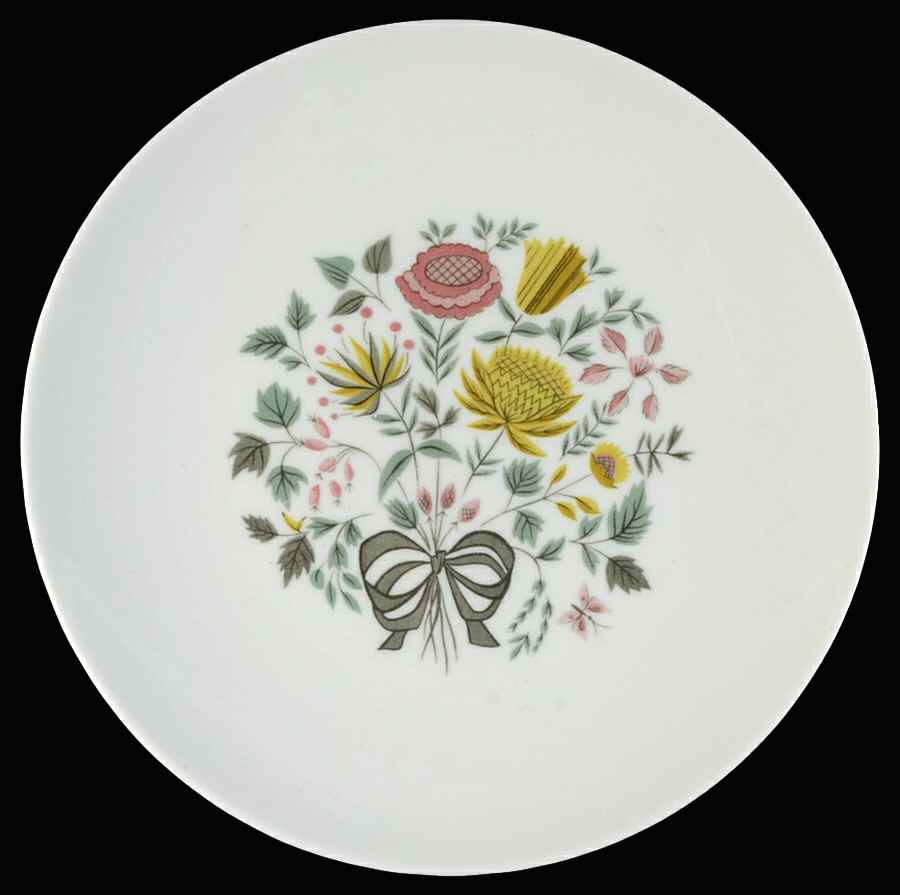 Strawflower Bread & Butter Plate by Kenmark-1