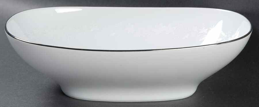 Venetian Lace 10" Oval Vegetable Bowl by Kenmark-1