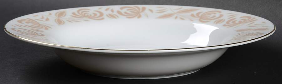 Cameo Rim Soup Bowl by Kent (Japan)-1