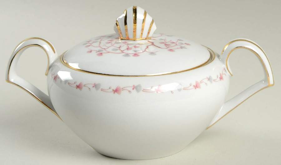 Charm (Japan) Sugar Bowl & Lid by Kent (Japan)-1