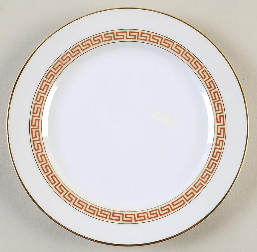 Corinth Salad Plate by Kent (Japan)-1