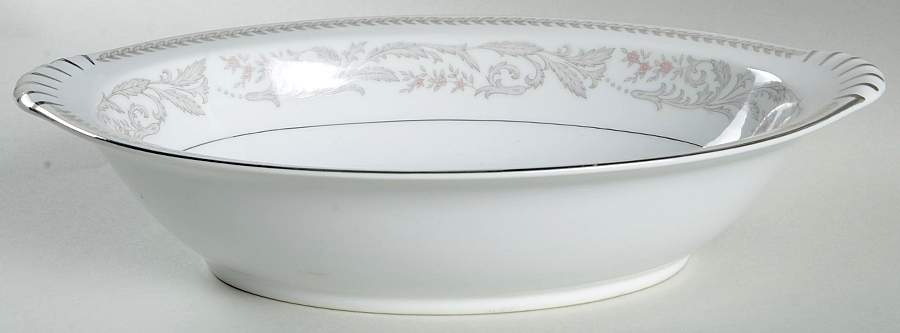 Invitation 11" Oval Vegetable Bowl by Kent (Japan)-1