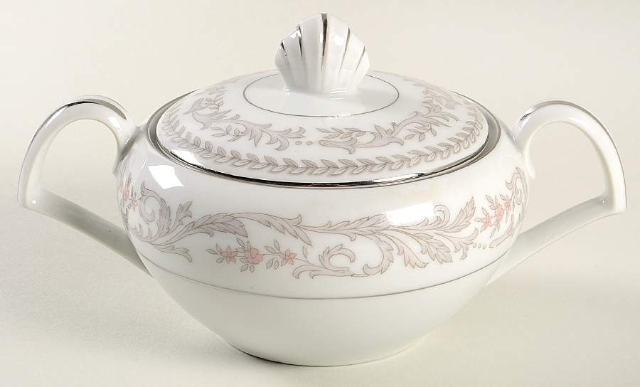 Invitation Sugar Bowl & Lid by Kent (Japan)-1