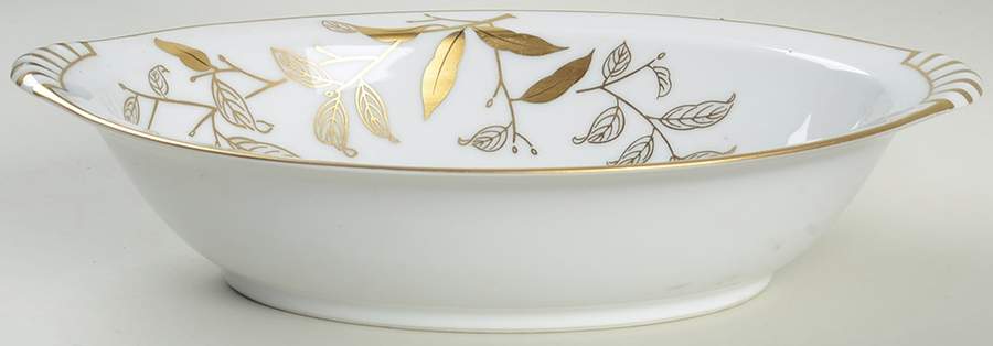 Luna (Japan) 11" Oval Vegetable Bowl by Kent (Japan)-1