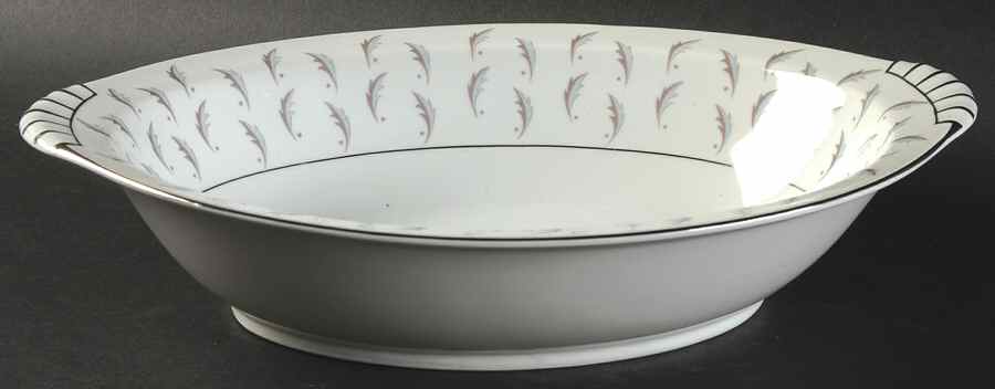Normandy (Japan) 11" Oval Vegetable Bowl by Kent (Japan)-1