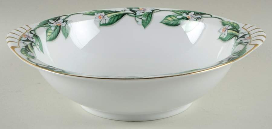 Orange Blossom 10" Round Vegetable Bowl by Kent (Japan)-1